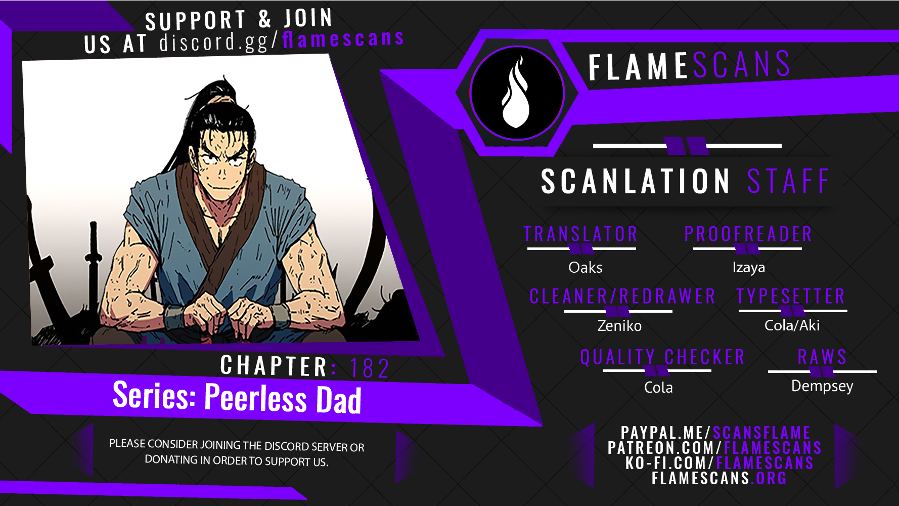 Peerless Dad Chapter 182 image 0