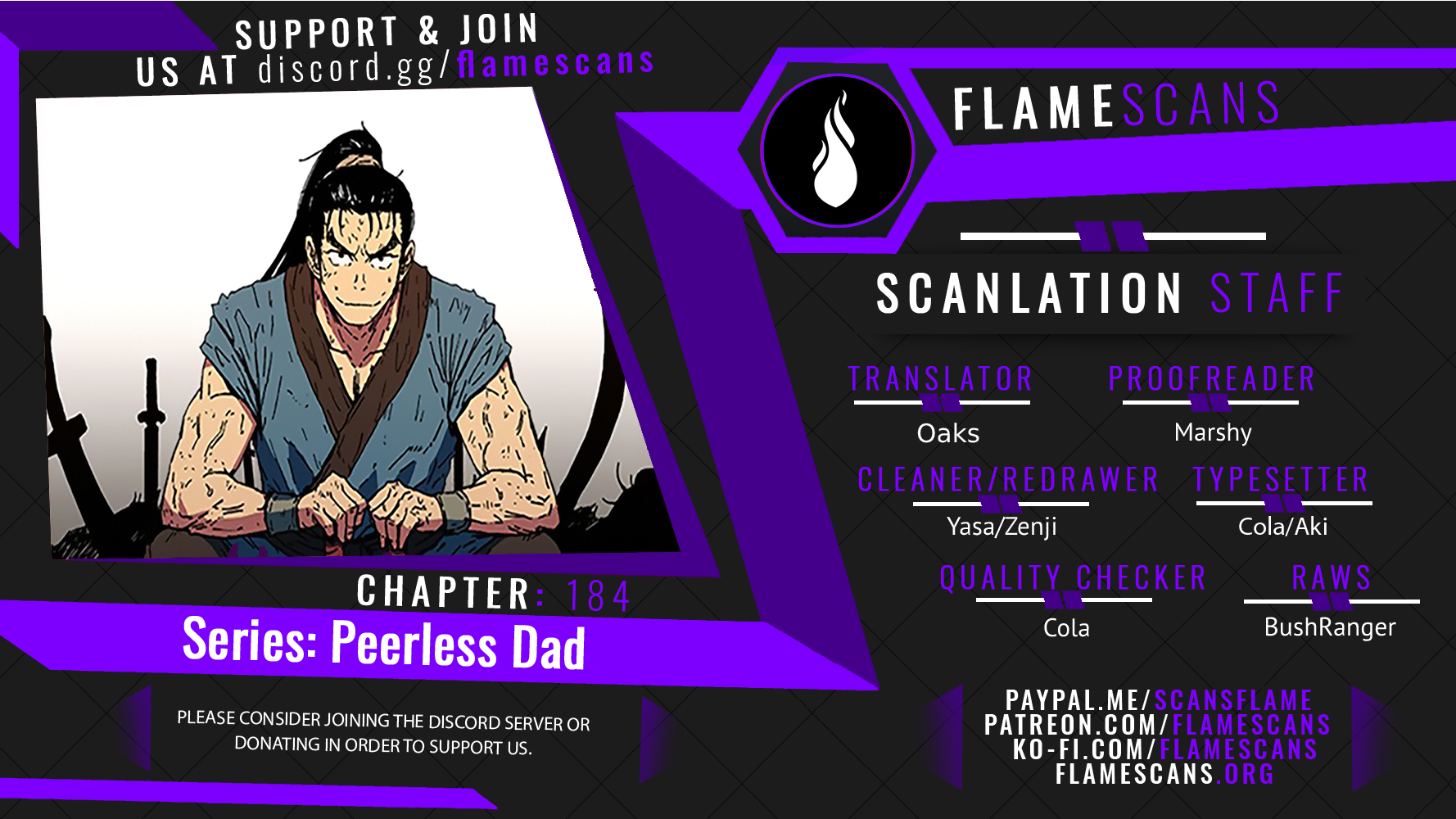 Peerless Dad Chapter 184 image 0
