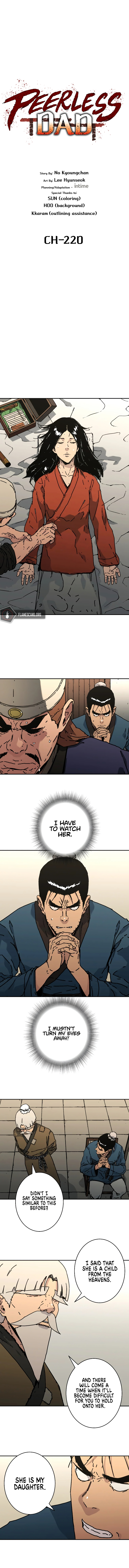 Peerless Dad Chapter 220 image 1