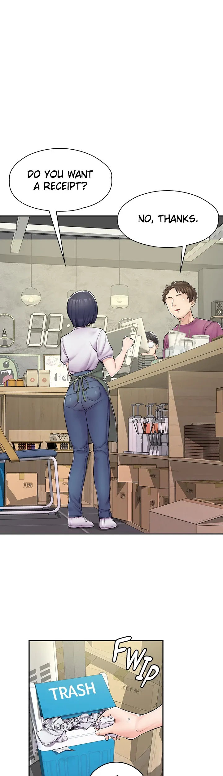 Erotic Manga Café Girls Chapter 4 image 0