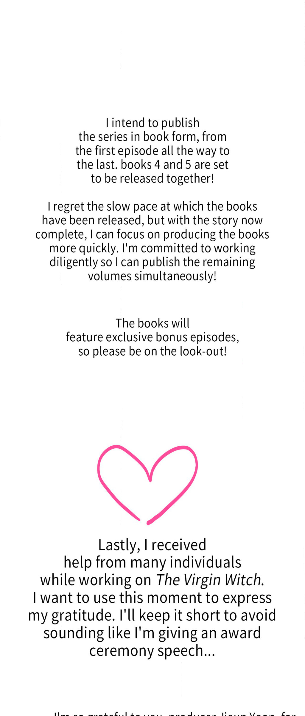 The Virgin Witch Chapter 181.5 - Creator's Note image 20