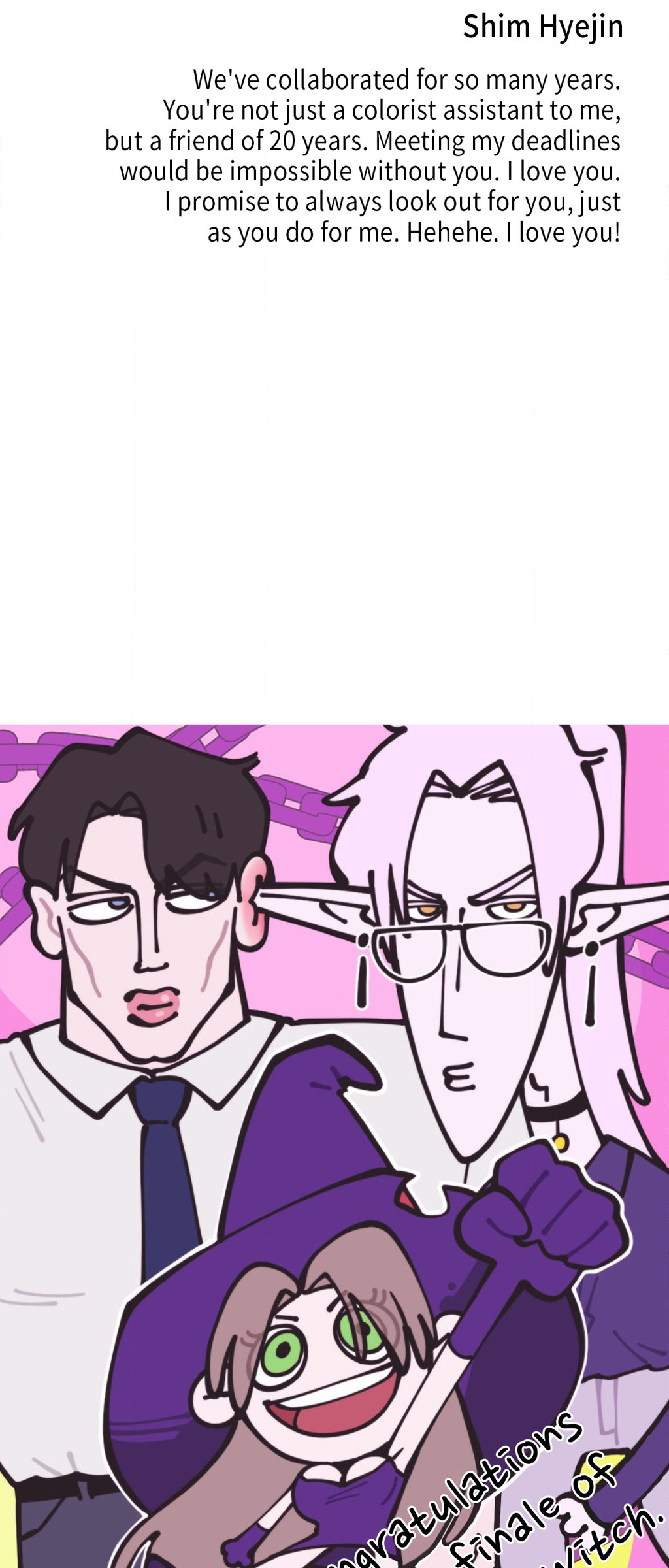 The Virgin Witch Chapter 181.5 - Creator's Note image 35