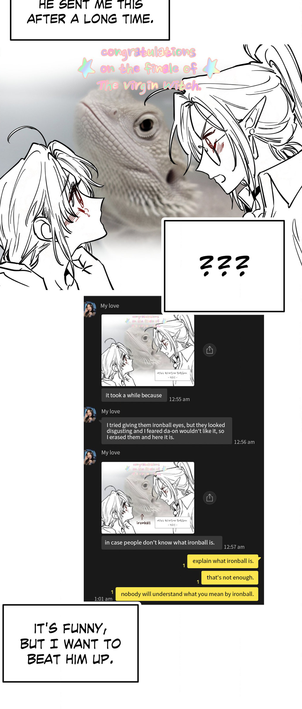 The Virgin Witch Chapter 181.5 - Creator's Note image 40