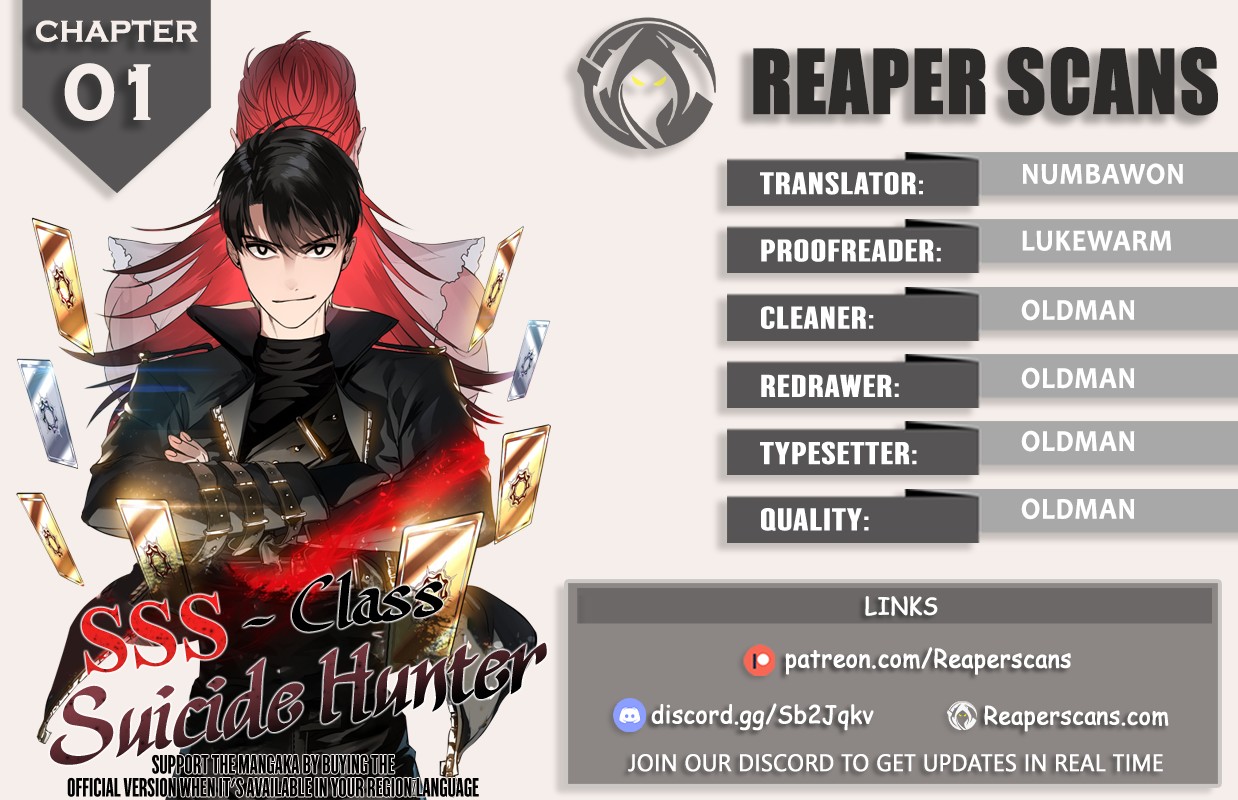SSS-Class Suicide Hunter Chapter 1 image 0