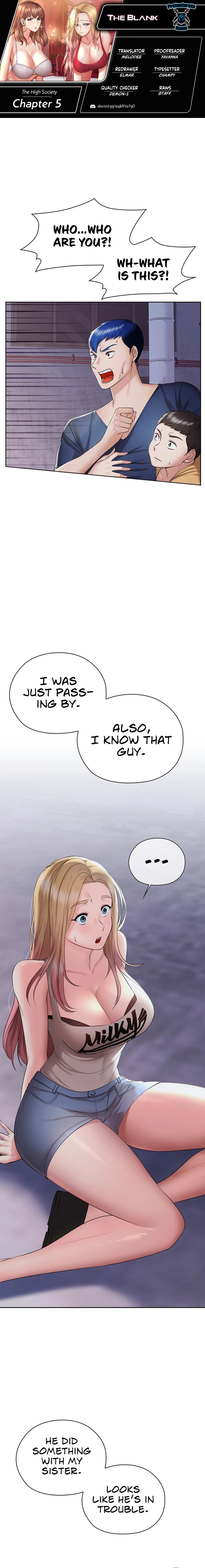 The High Society Chapter 5 image 0
