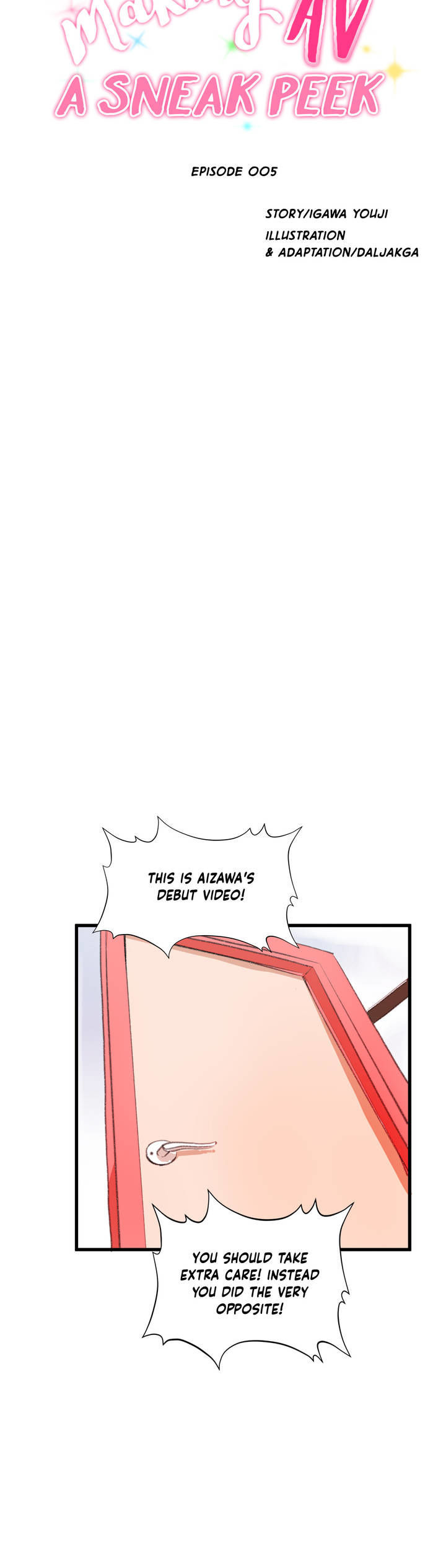 Making AV: A Sneak Peek Chapter 6 image 25
