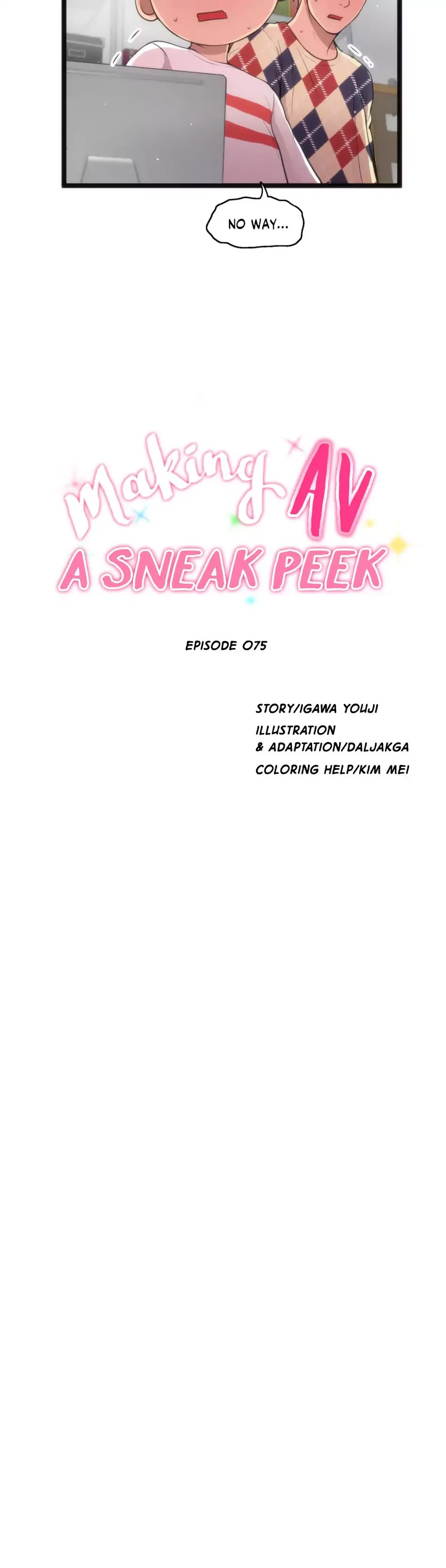 Making AV: A Sneak Peek Chapter 75 image 14