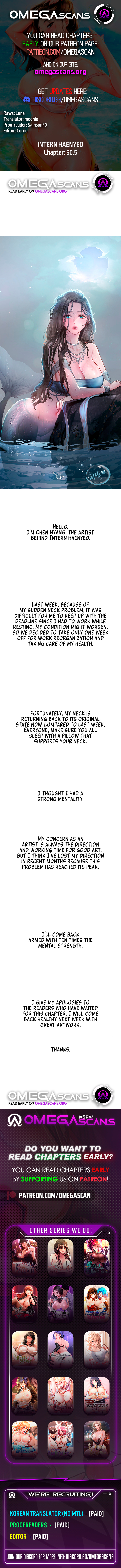 Intern Haenyeo Chapter 50.5 image 0
