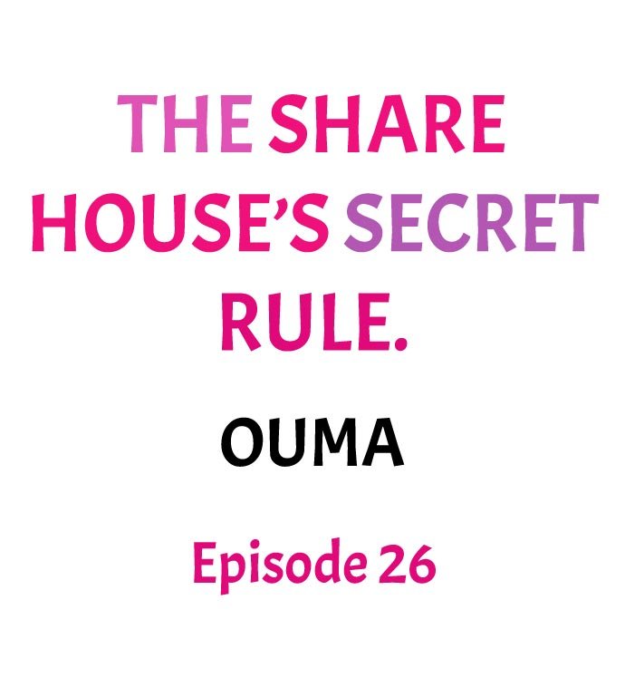 The Share House’s Secret Rule Chapter 26 image 0
