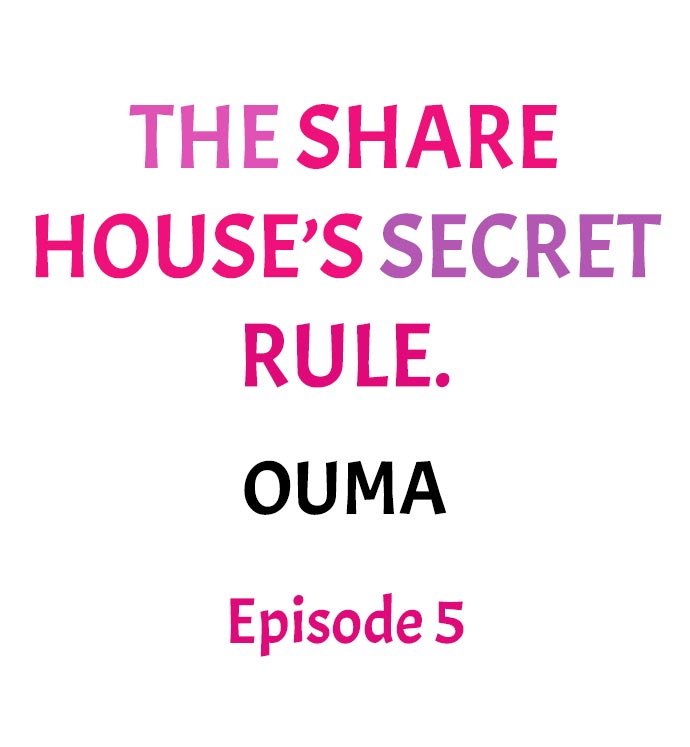 The Share House’s Secret Rule Chapter 5 image 0