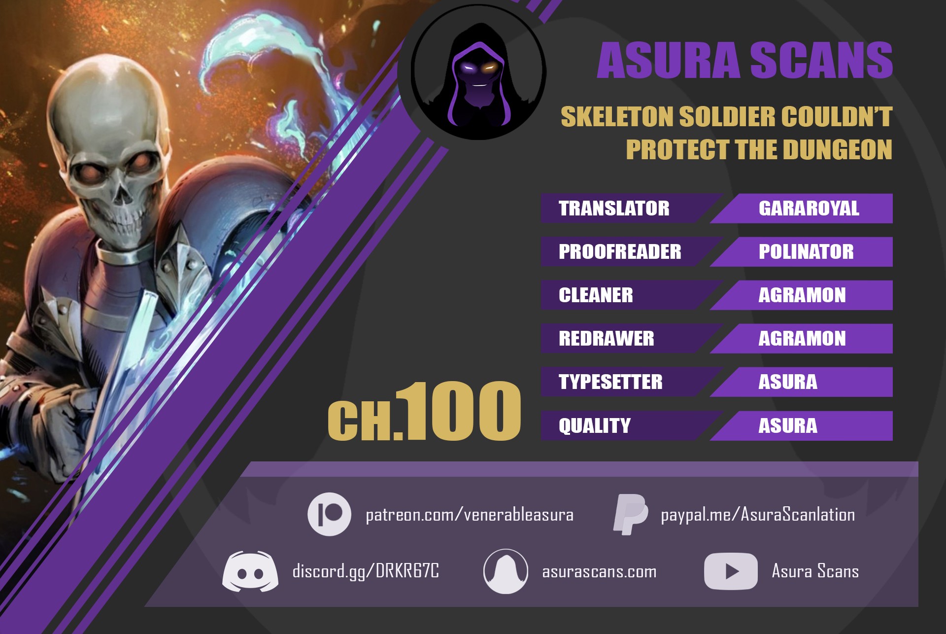Skeleton Soldier Couldn’t Protect the Dungeon Chapter 100 image 0