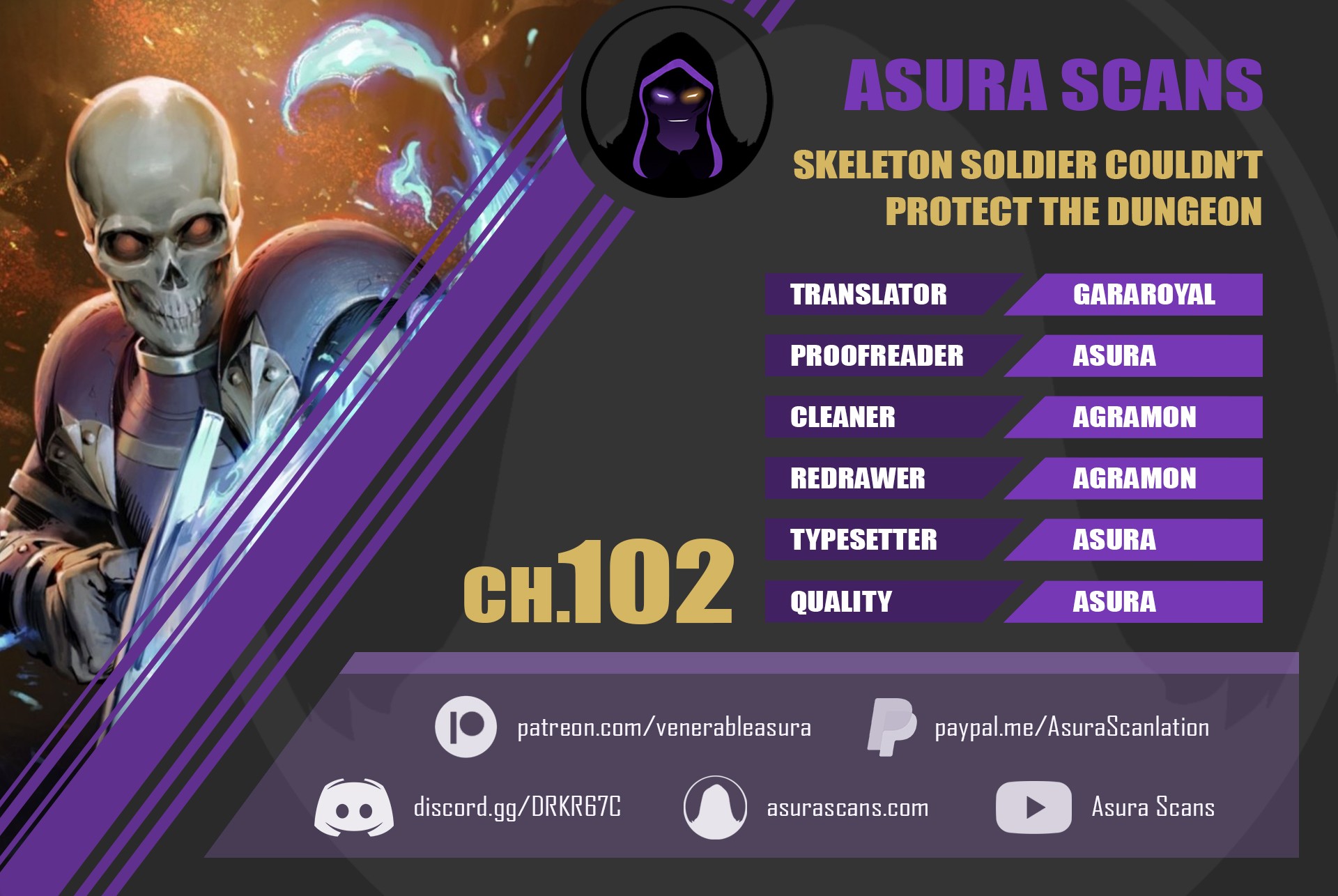 Skeleton Soldier Couldn’t Protect the Dungeon Chapter 102 image 0