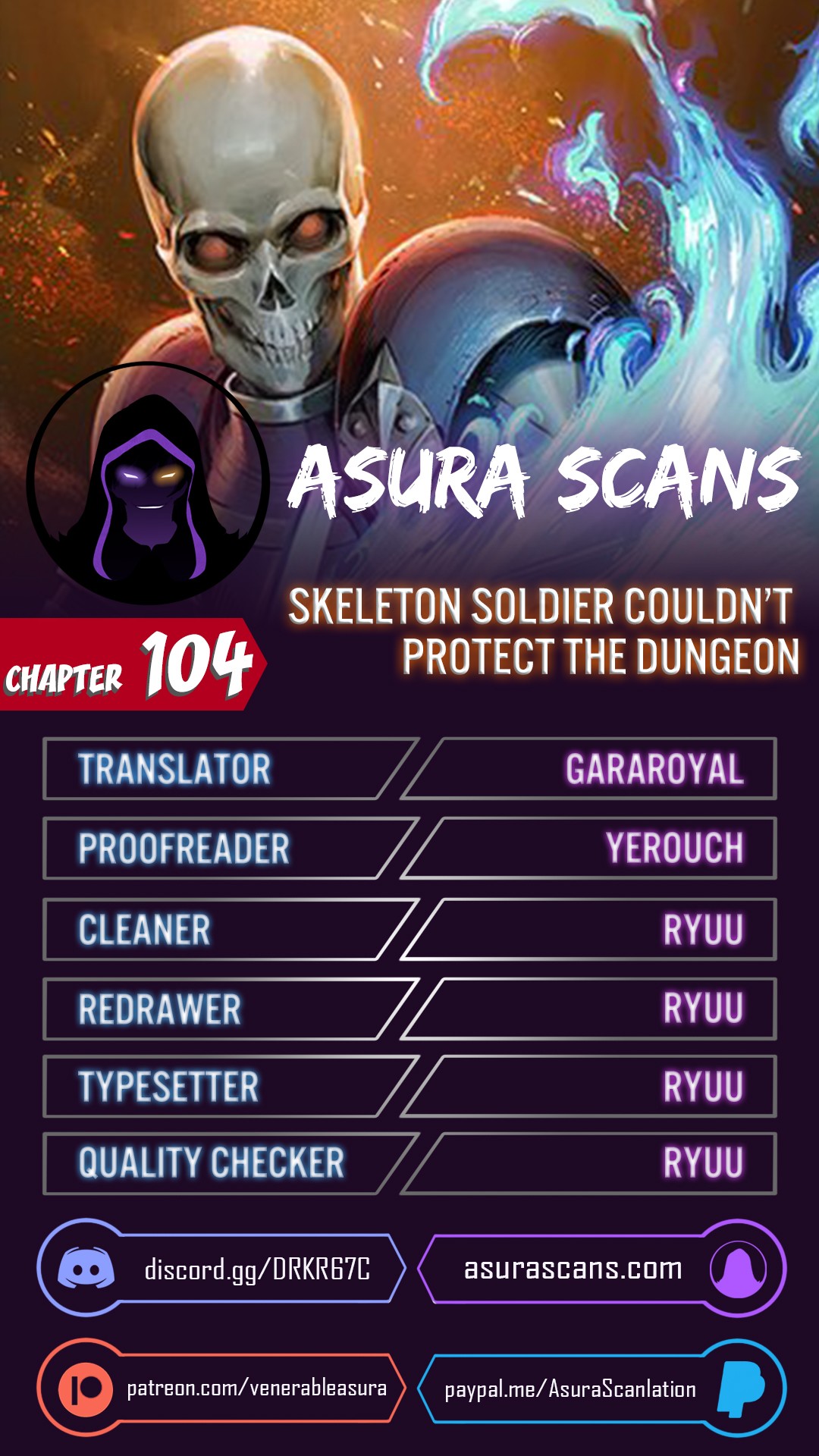 Skeleton Soldier Couldn’t Protect the Dungeon Chapter 104 image 0