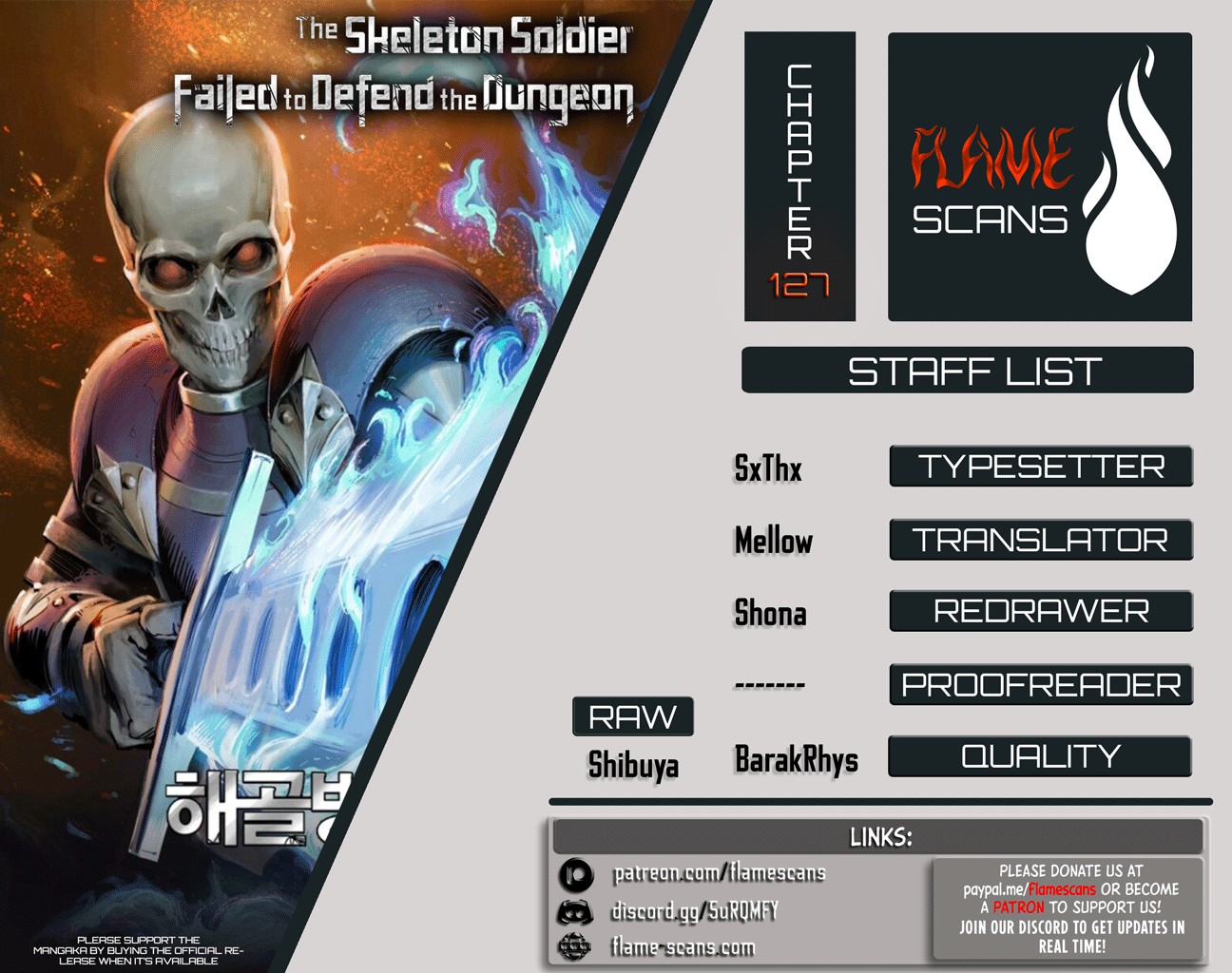 Skeleton Soldier Couldn’t Protect the Dungeon Chapter 127 image 0
