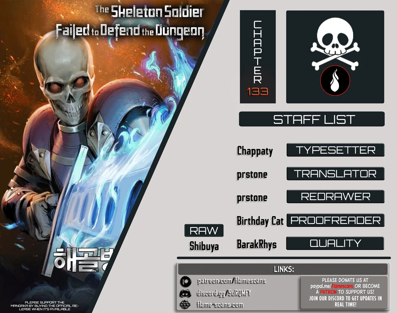 Skeleton Soldier Couldn’t Protect the Dungeon Chapter 133 image 0