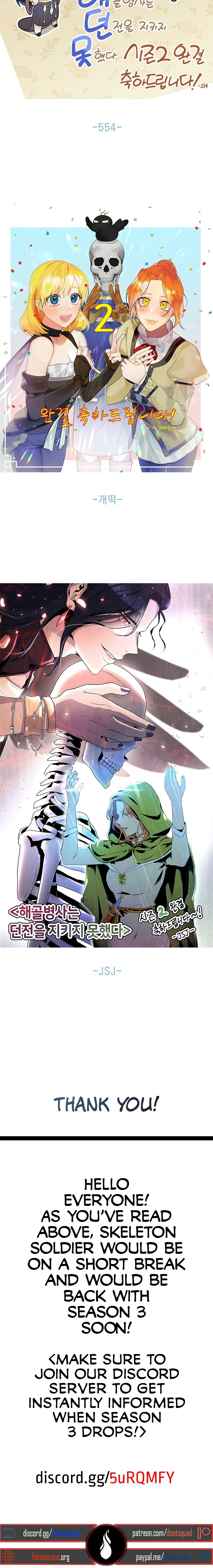 Skeleton Soldier Couldn’t Protect the Dungeon Chapter 141 - Season 2 Finale image 20