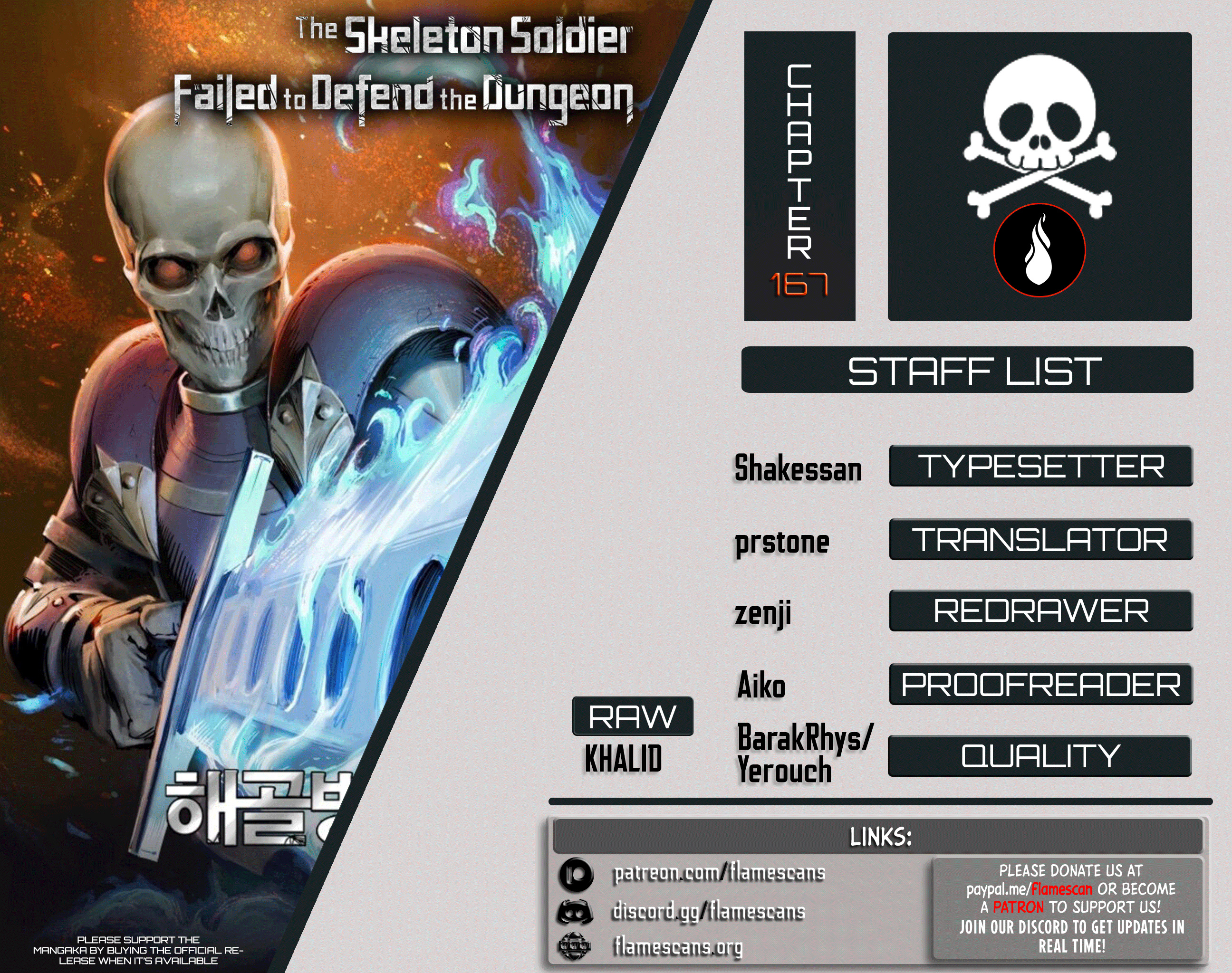 Skeleton Soldier Couldn’t Protect the Dungeon Chapter 167 image 0