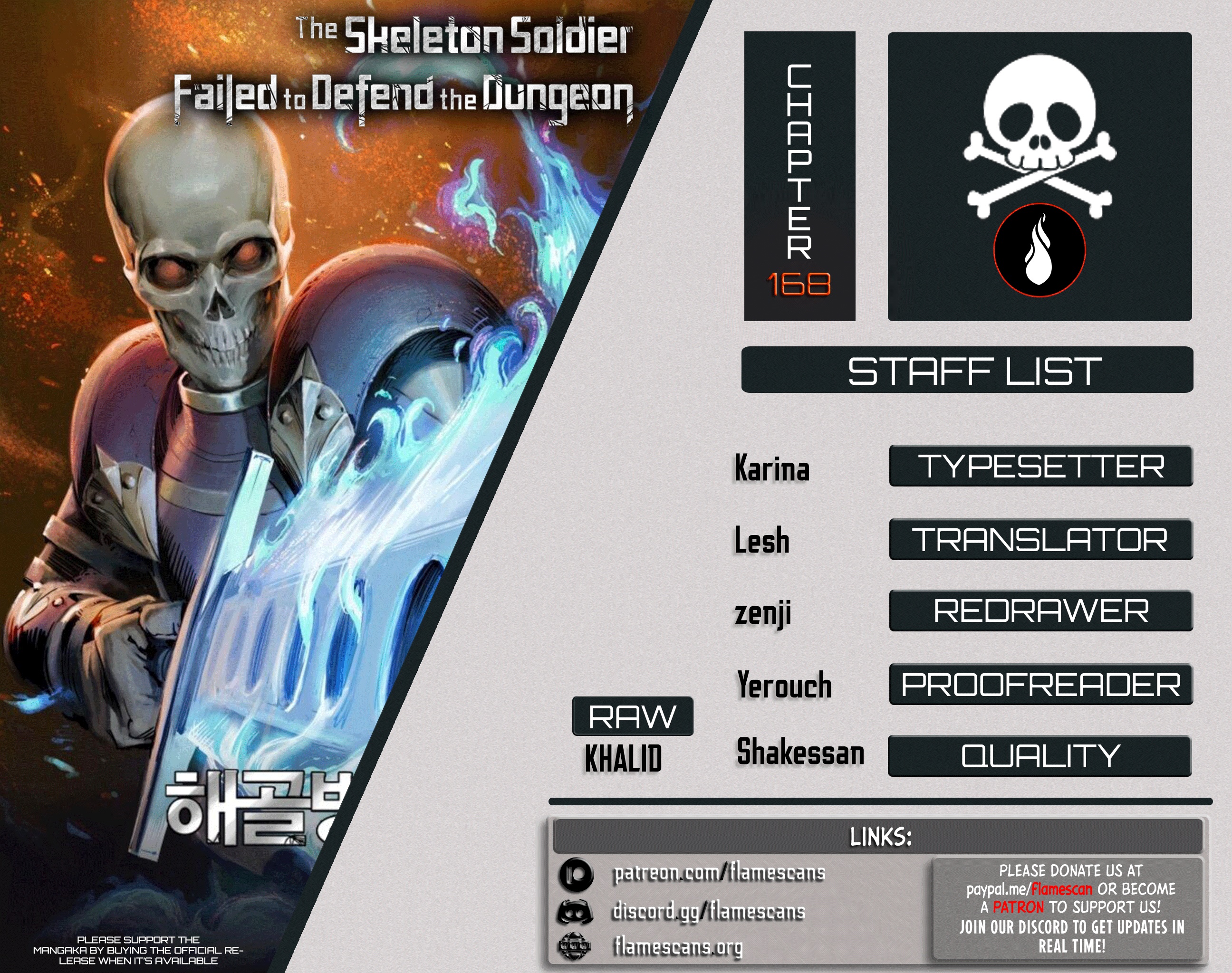 Skeleton Soldier Couldn’t Protect the Dungeon Chapter 168 image 0