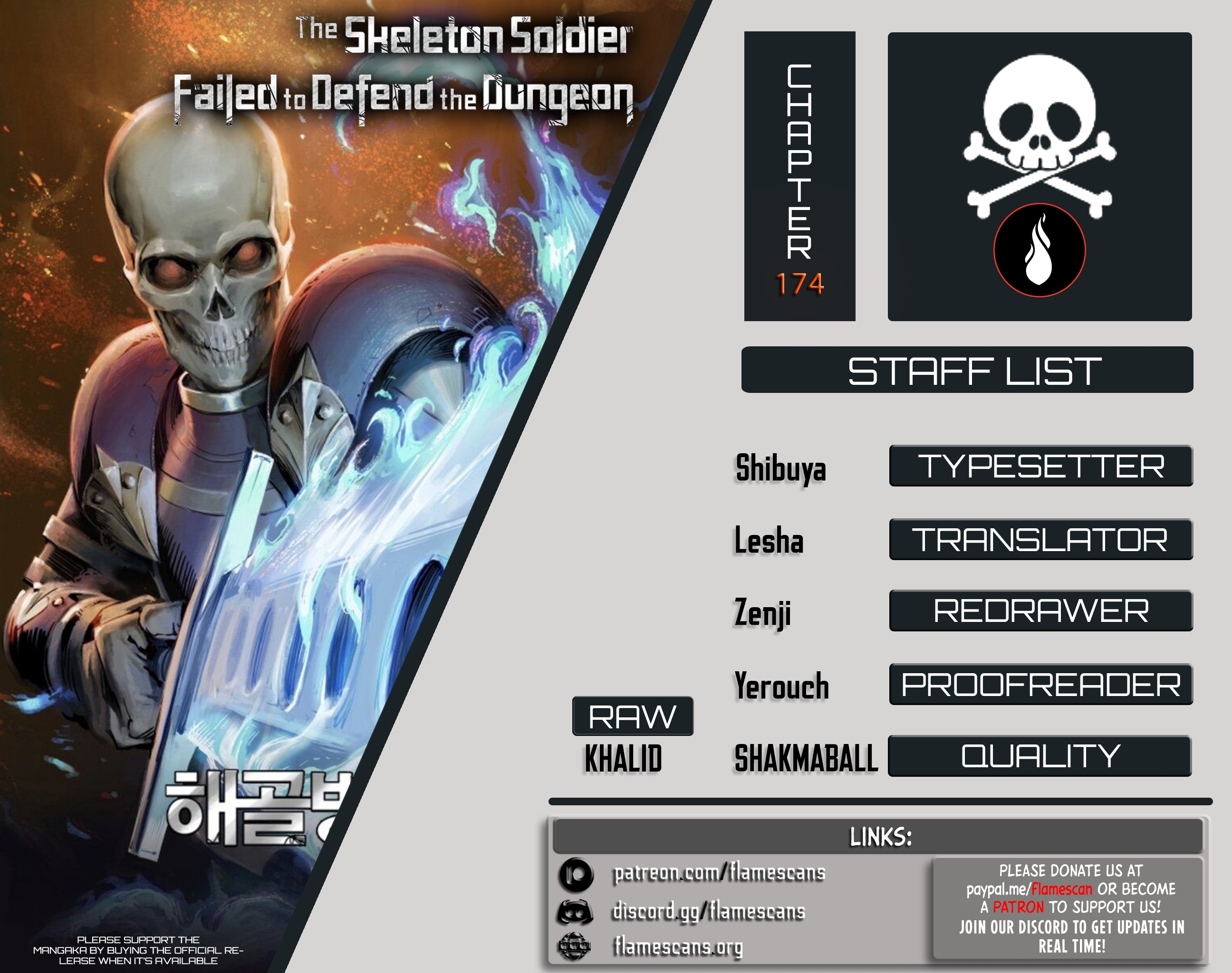 Skeleton Soldier Couldn’t Protect the Dungeon Chapter 174 image 0