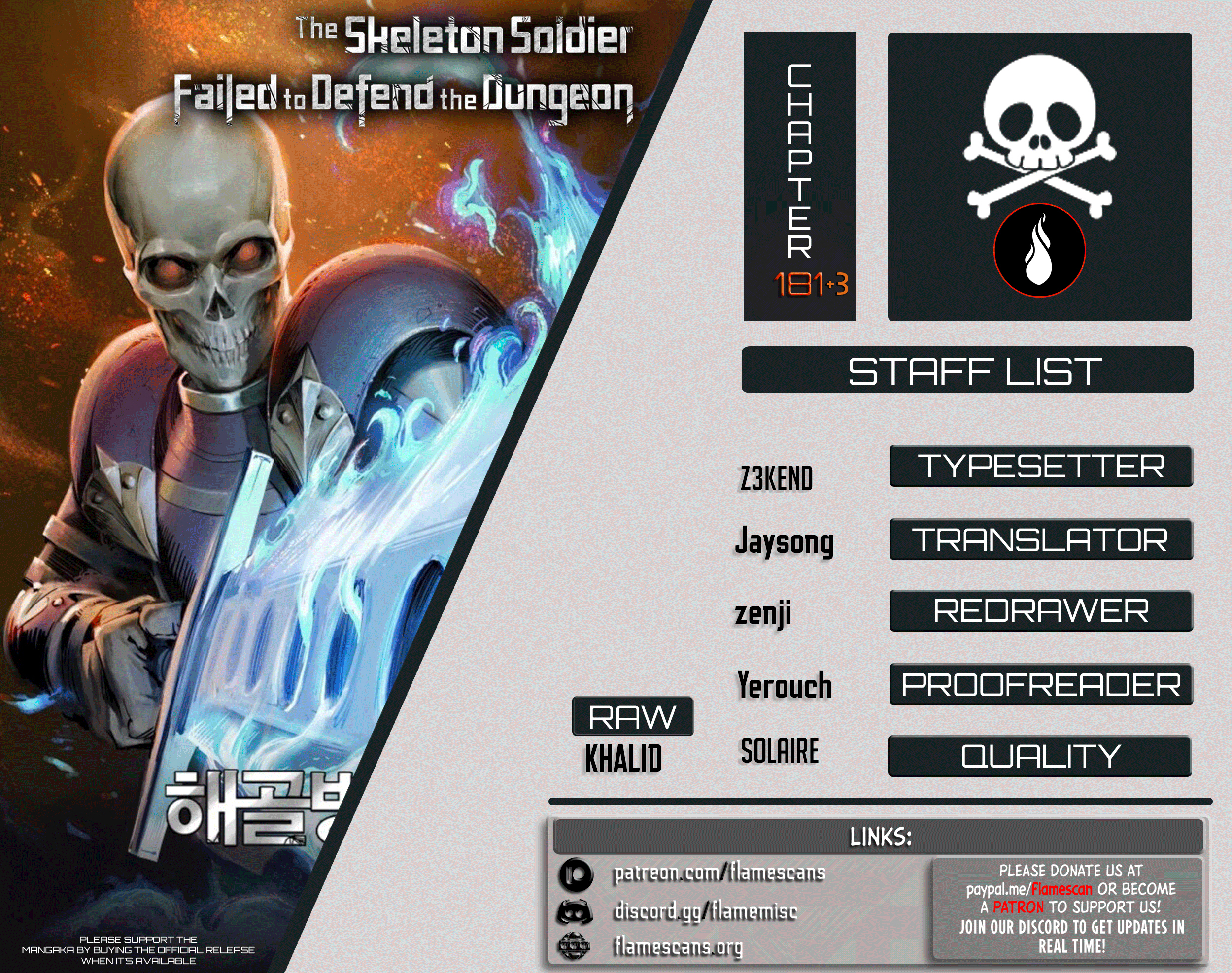 Skeleton Soldier Couldn’t Protect the Dungeon Chapter 184 image 0