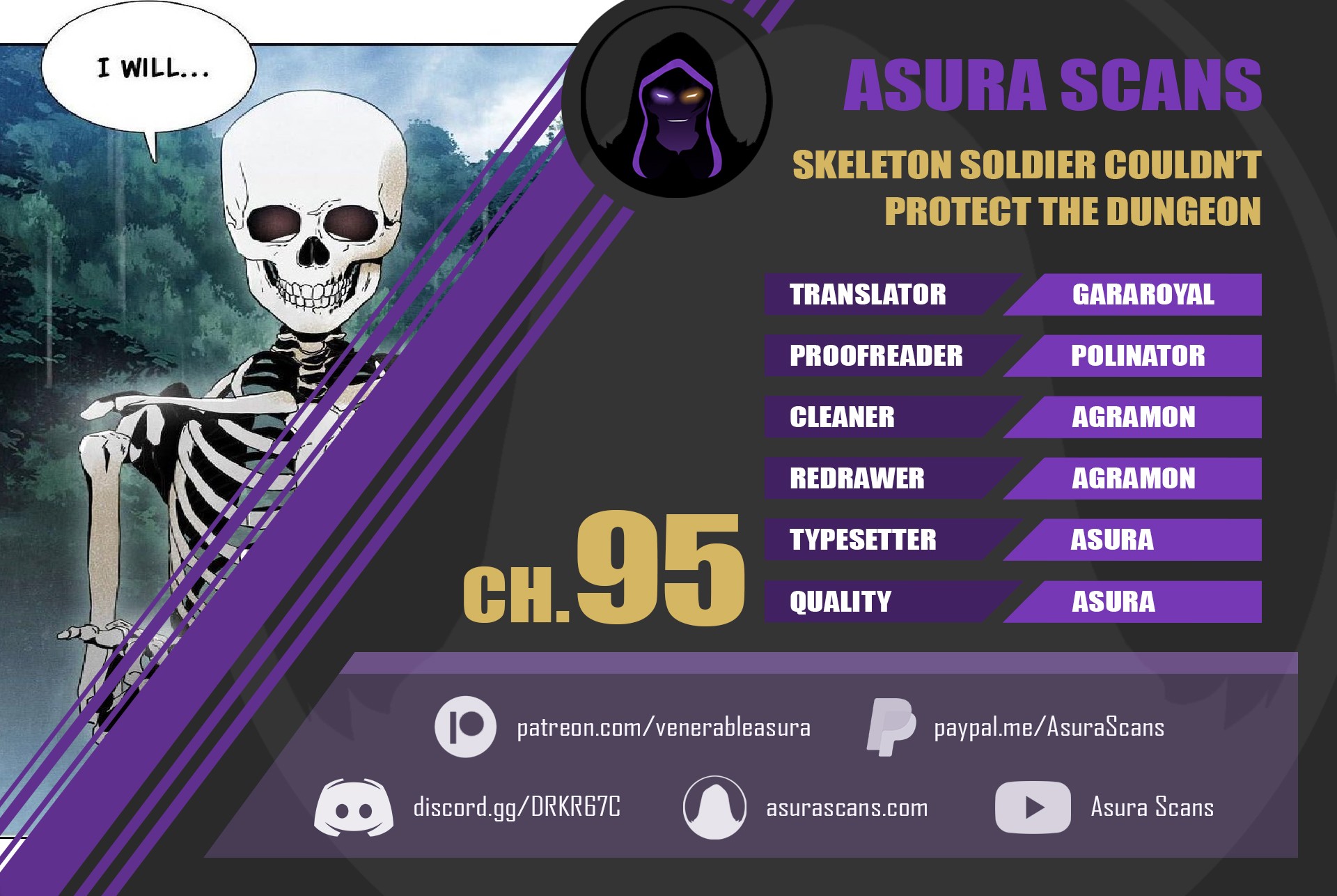 Skeleton Soldier Couldn’t Protect the Dungeon Chapter 95 image 0