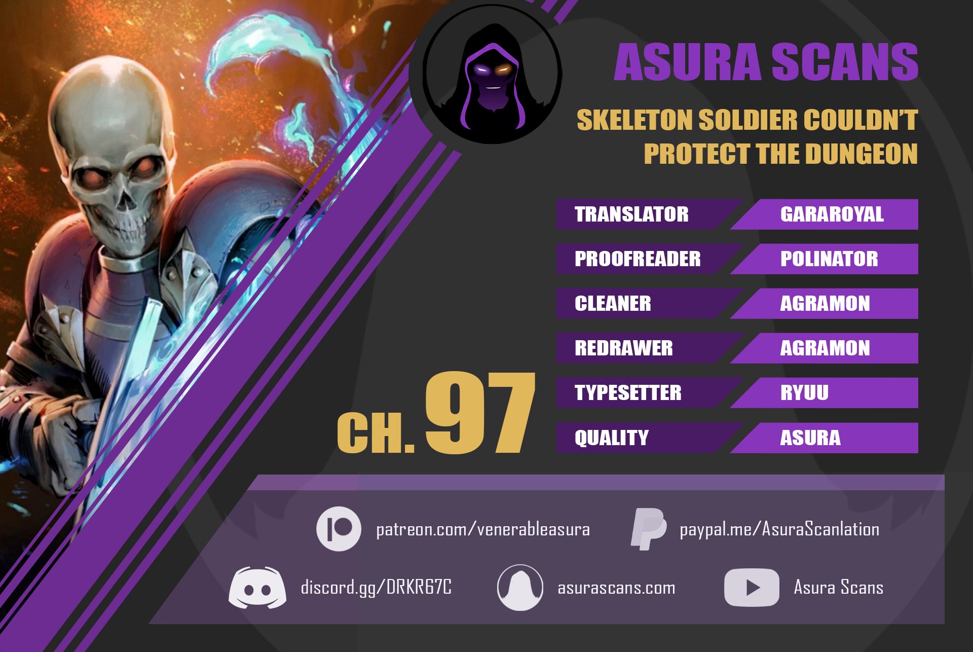 Skeleton Soldier Couldn’t Protect the Dungeon Chapter 97 image 0