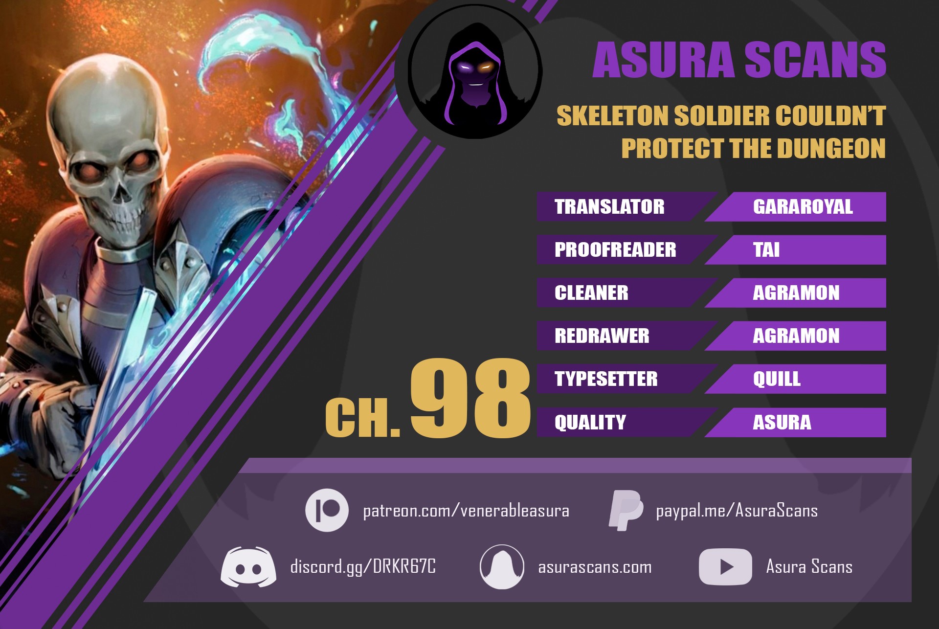 Skeleton Soldier Couldn’t Protect the Dungeon Chapter 98 image 0