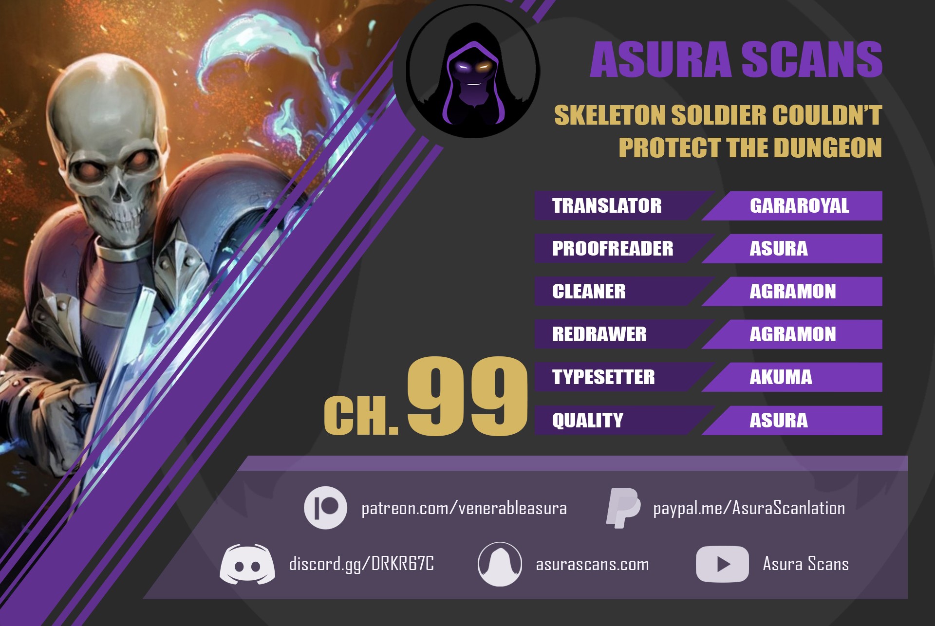 Skeleton Soldier Couldn’t Protect the Dungeon Chapter 99 image 0