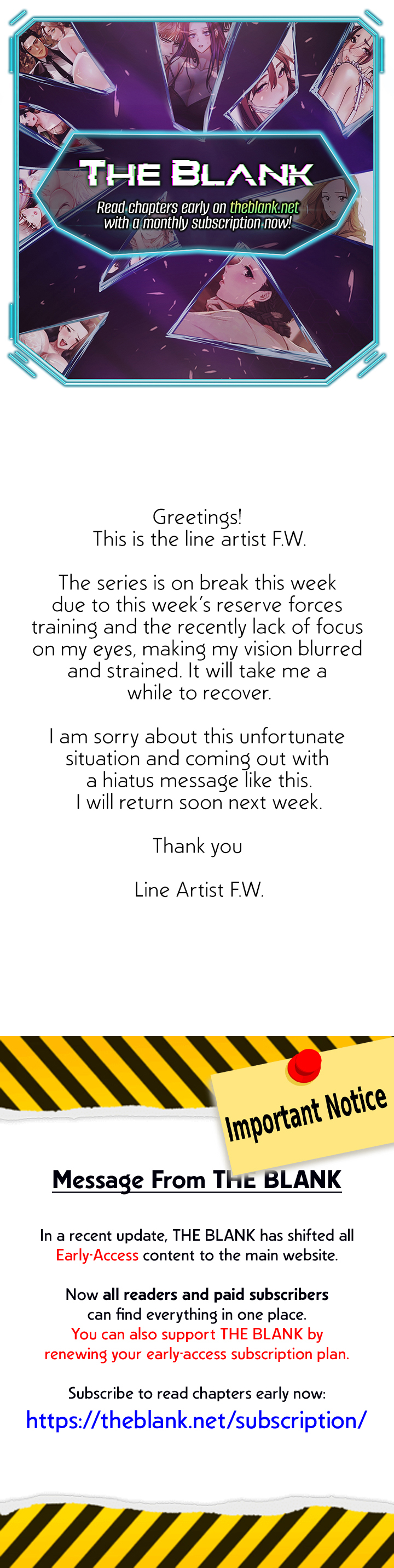 Eroge Game Skills IRL Chapter 19.5 - Hiatus image 0