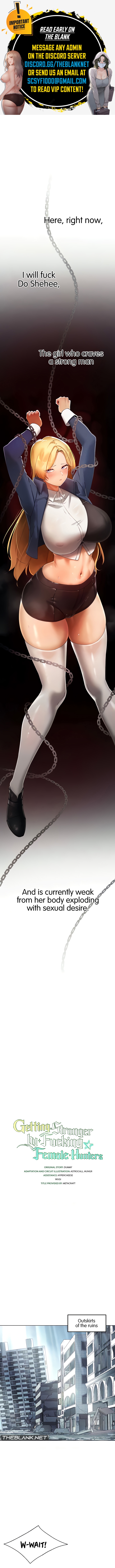 Getting Stronger by Fucking Female Hunters Chapter 15 image 0