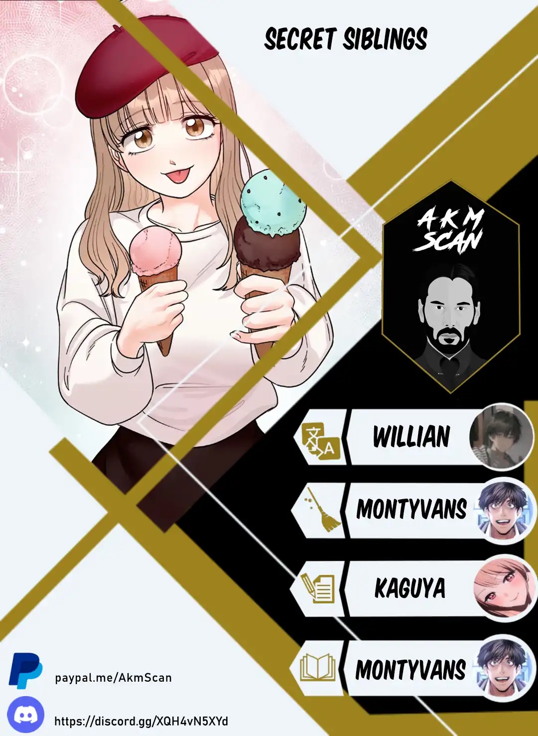 Secret Siblings Raw Chapter 21 image 0