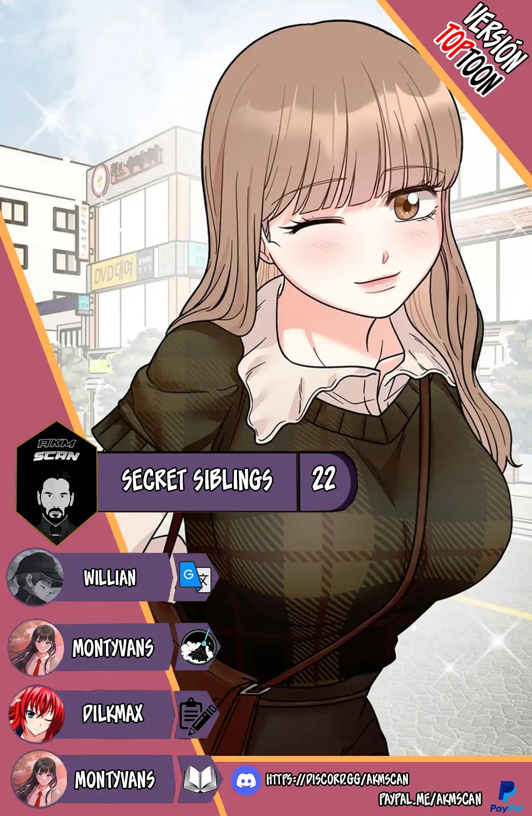 Secret Siblings Raw Chapter 22 image 0