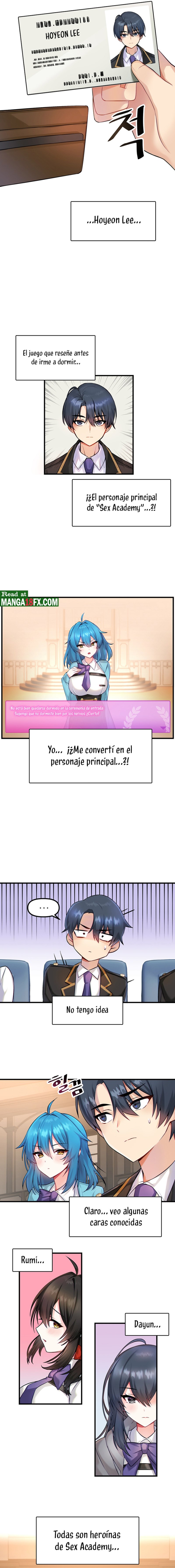 Trapped in the Academy’s Eroge Raw Chapter 1 image 6
