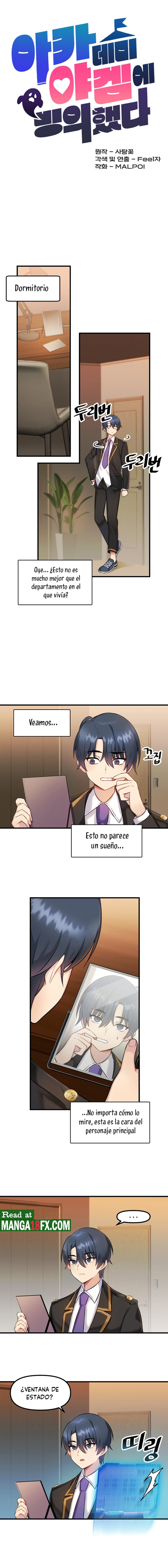 Trapped in the Academy’s Eroge Raw Chapter 1 image 8