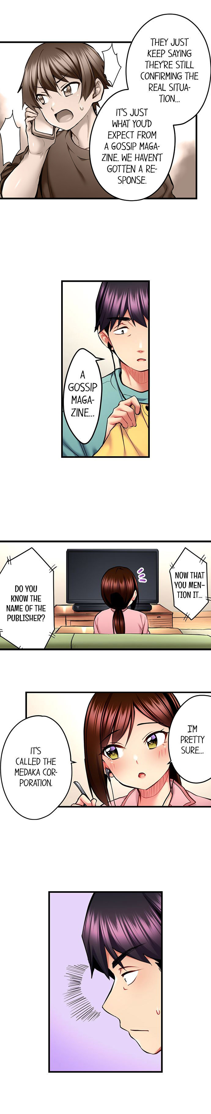 Even an Innocent TV Show Singer Needs Sex… Chapter 35 image 5