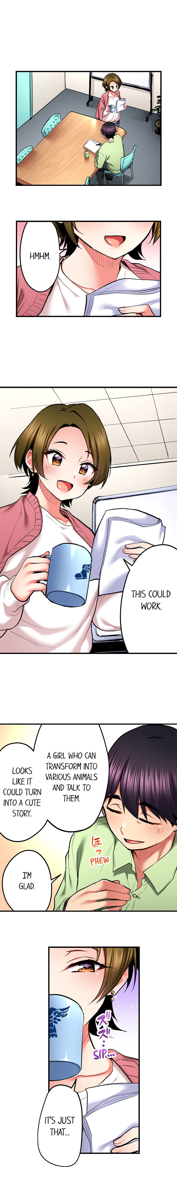 Even an Innocent TV Show Singer Needs Sex… Chapter 54 image 7