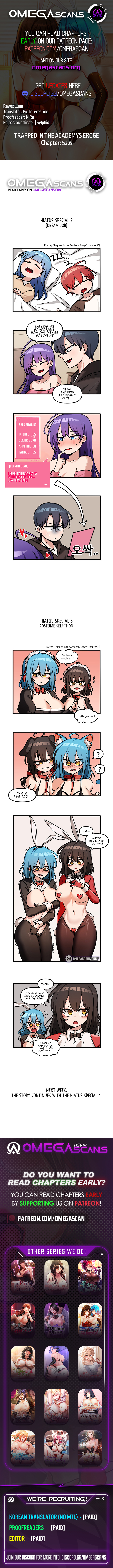 Trapped in the Academy’s Eroge Chapter 52.6 image 0