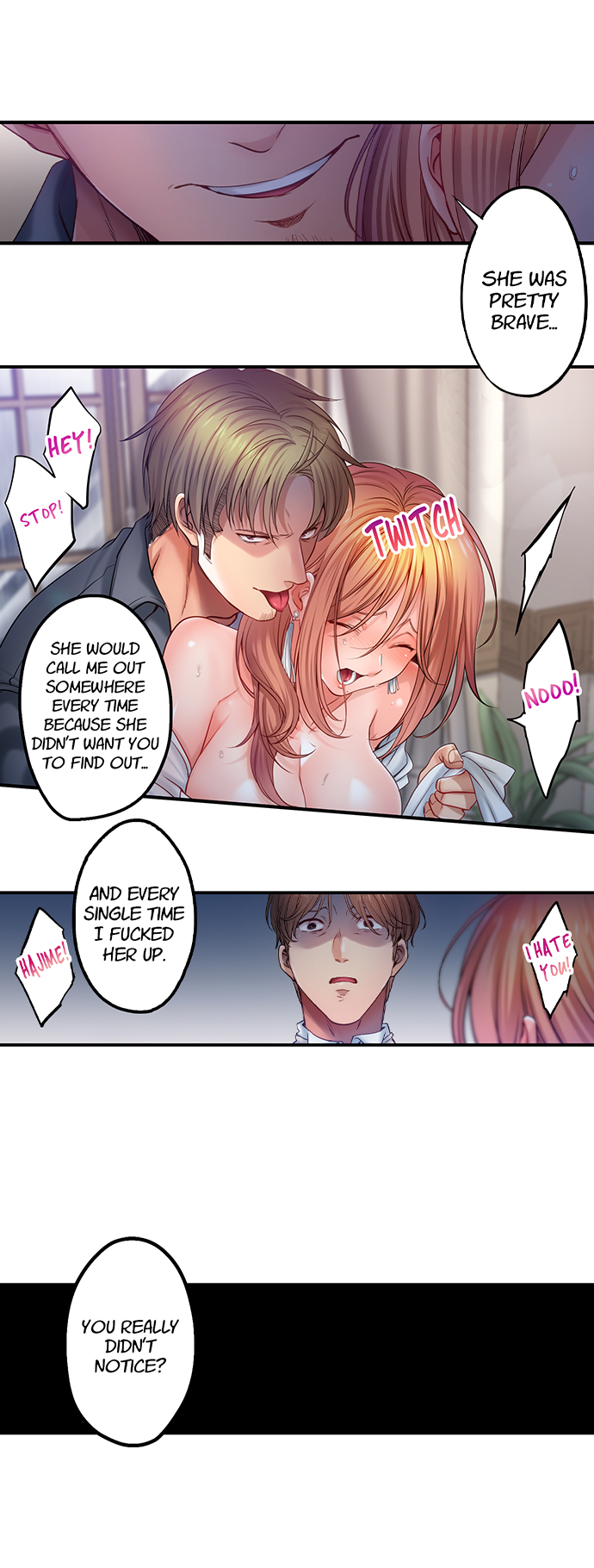 I Can’t Resist His Massage! Cheating in Front of My Husband’s Eyes Chapter 145 image 8
