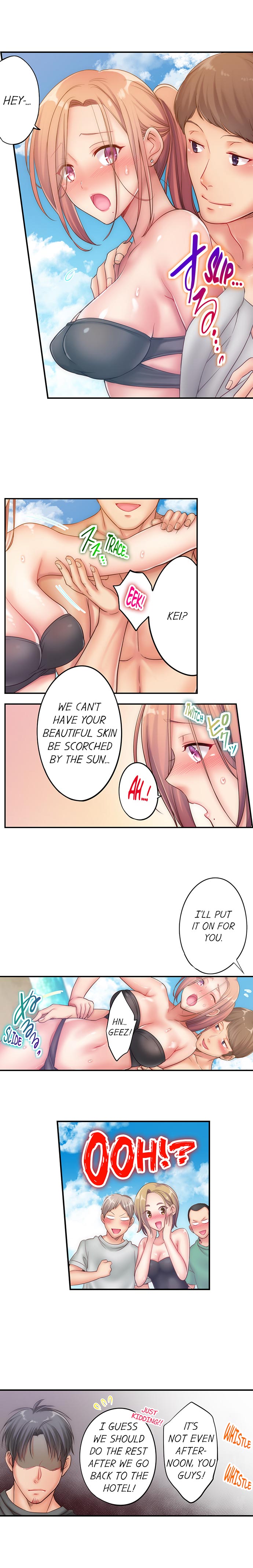 I Can’t Resist His Massage! Cheating in Front of My Husband’s Eyes Chapter 40 image 7