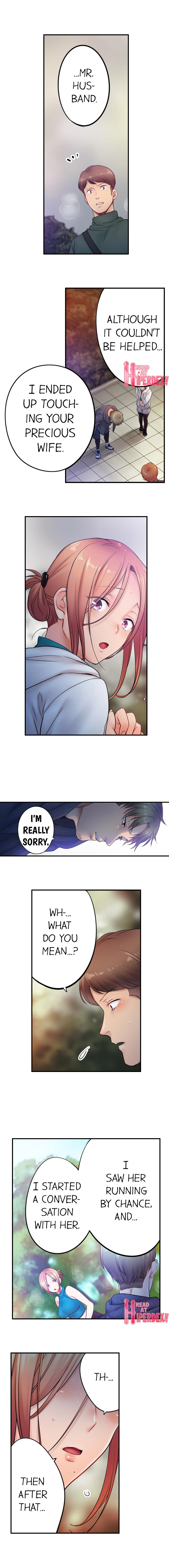 I Can’t Resist His Massage! Cheating in Front of My Husband’s Eyes Chapter 82 image 3