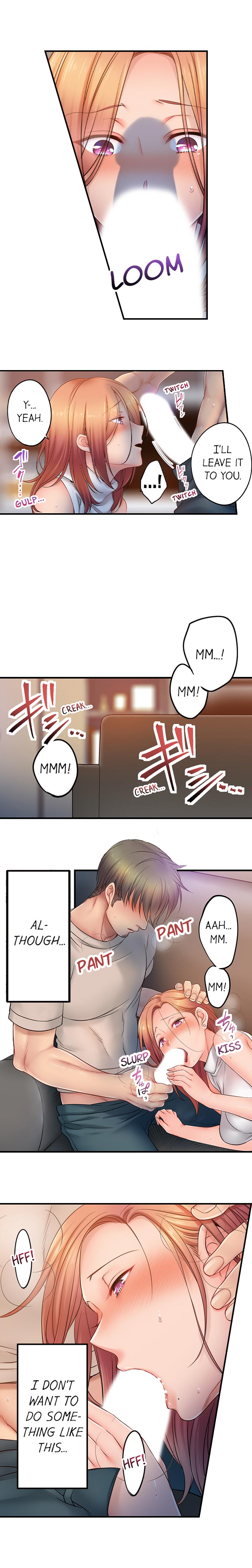 I Can’t Resist His Massage! Cheating in Front of My Husband’s Eyes Chapter 90 image 9