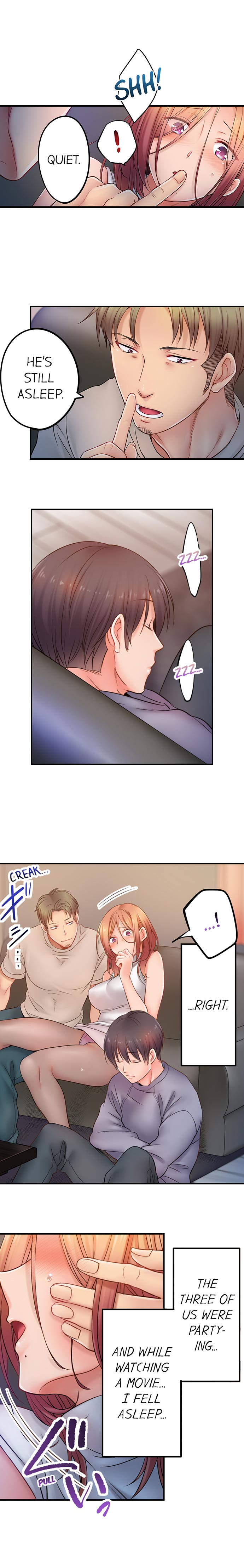 I Can’t Resist His Massage! Cheating in Front of My Husband’s Eyes Chapter 90 image 3