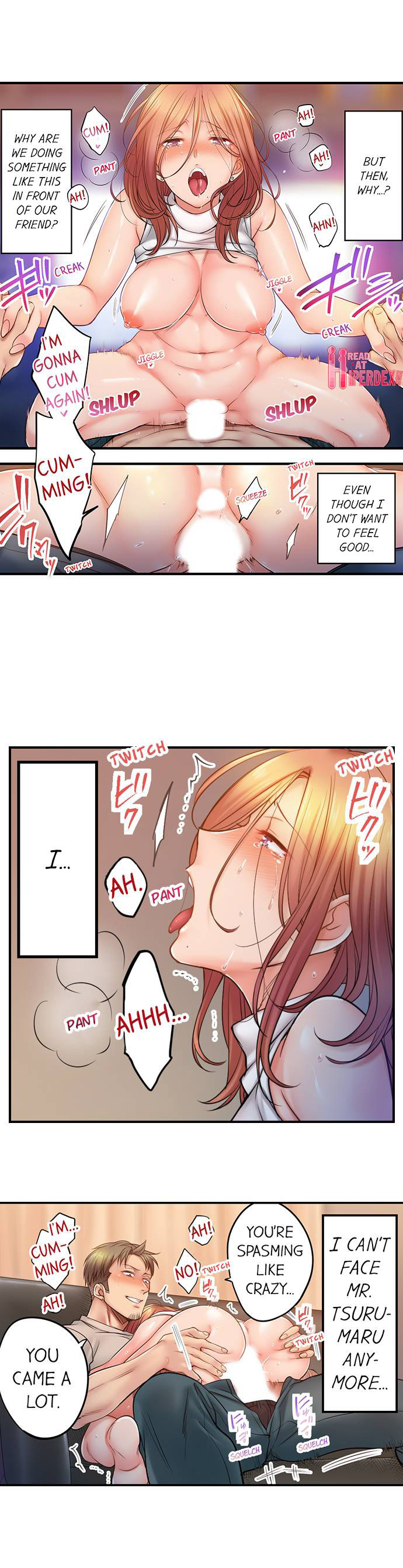 I Can’t Resist His Massage! Cheating in Front of My Husband’s Eyes Chapter 93 image 3