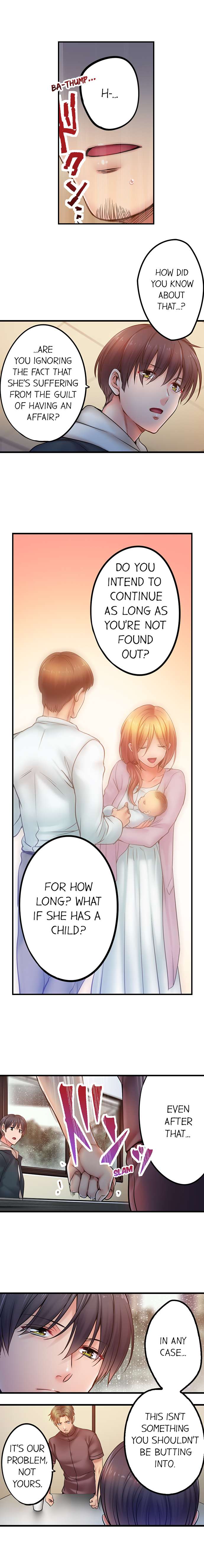 I Can’t Resist His Massage! Cheating in Front of My Husband’s Eyes Chapter 97 image 6