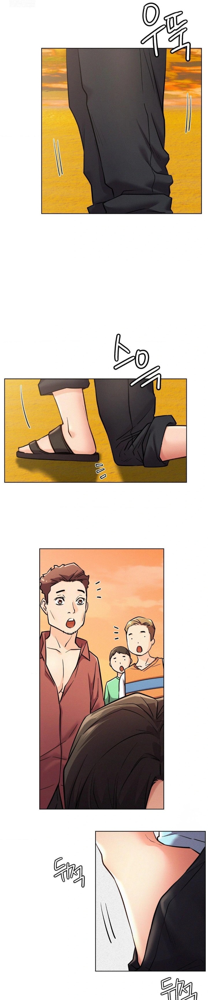Staying with Ajumma Raw Chapter 100 image 19