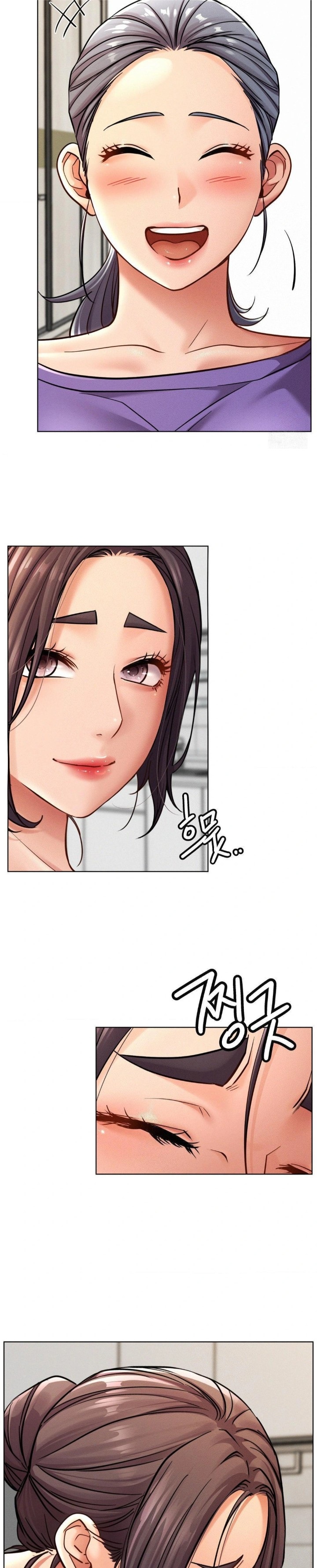 Staying with Ajumma Raw Chapter 100 image 27