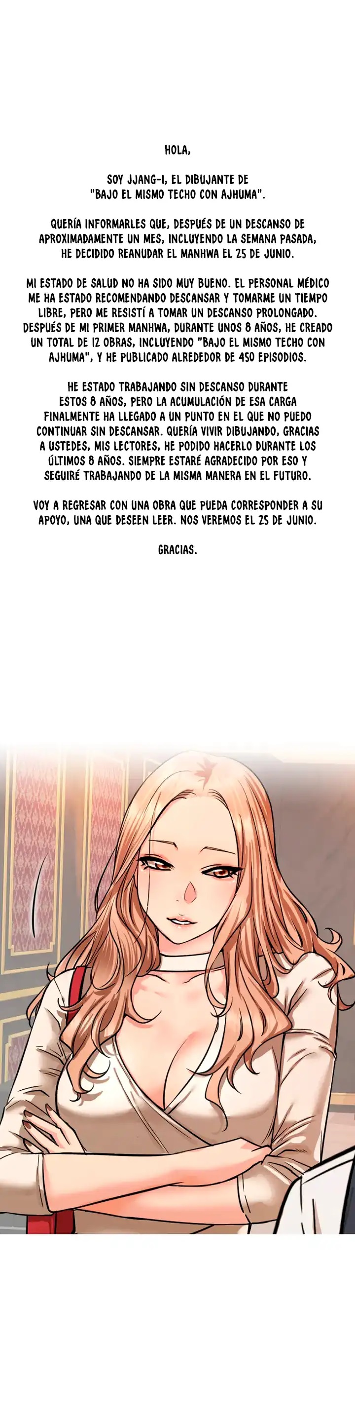 Staying with Ajumma Raw Chapter 56.5 image 0