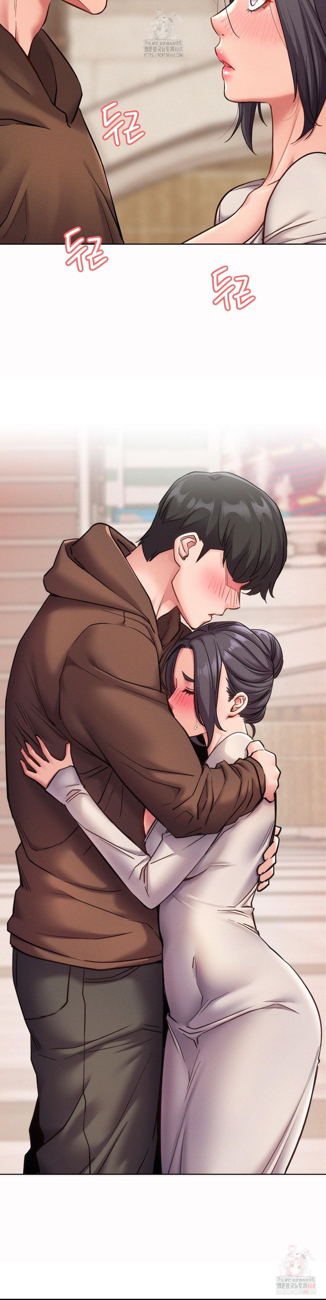Staying with Ajumma Raw Chapter 99 image 23
