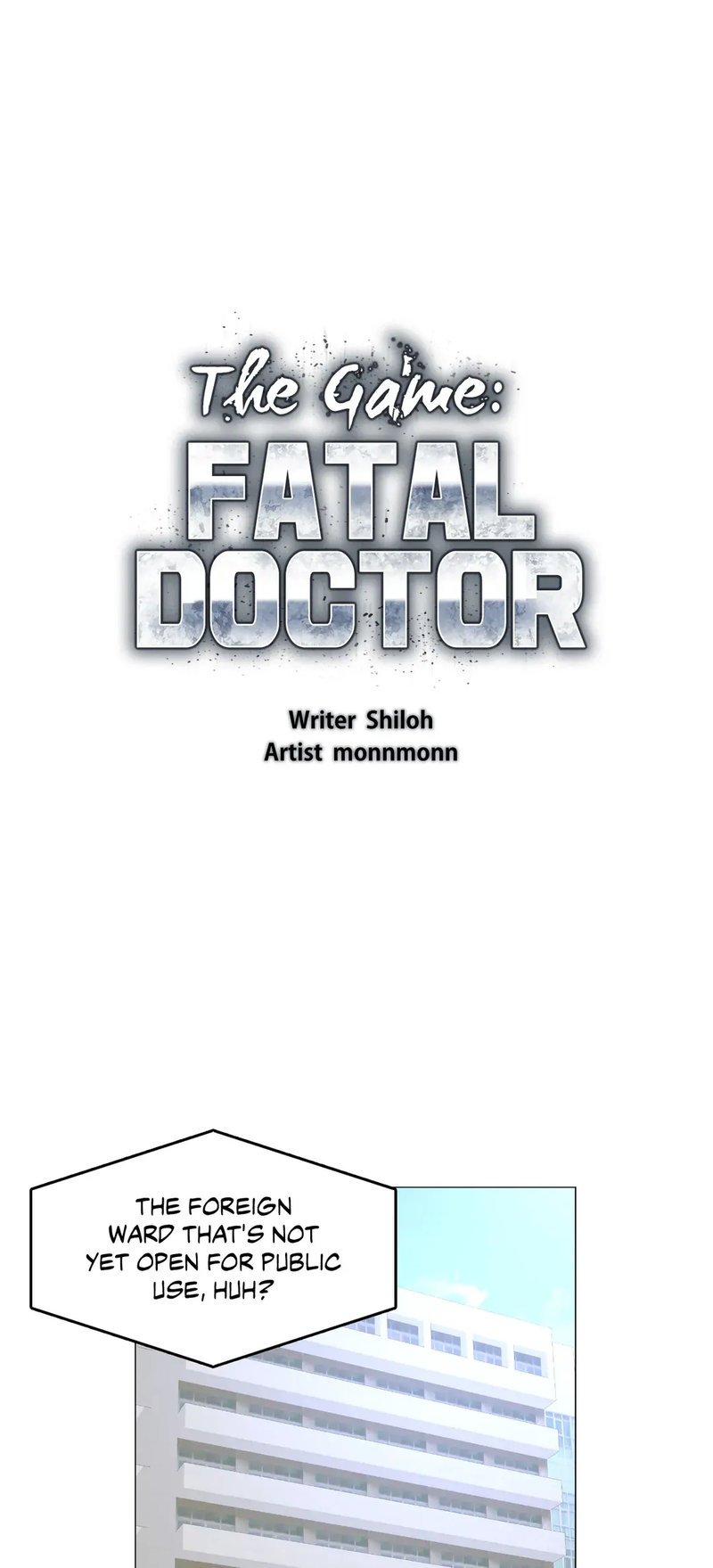 The Game: Fatal Doctor Chapter 13 image 0