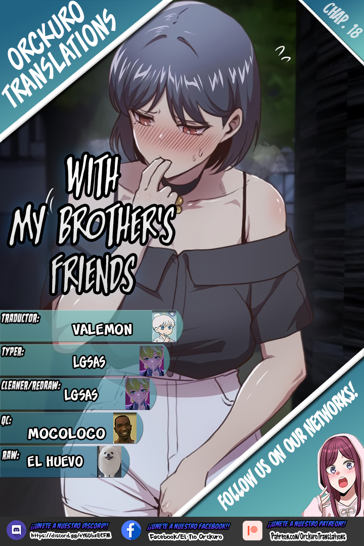 With My Brother’s Friends Chapter 18 - Orckuro Translations image 0